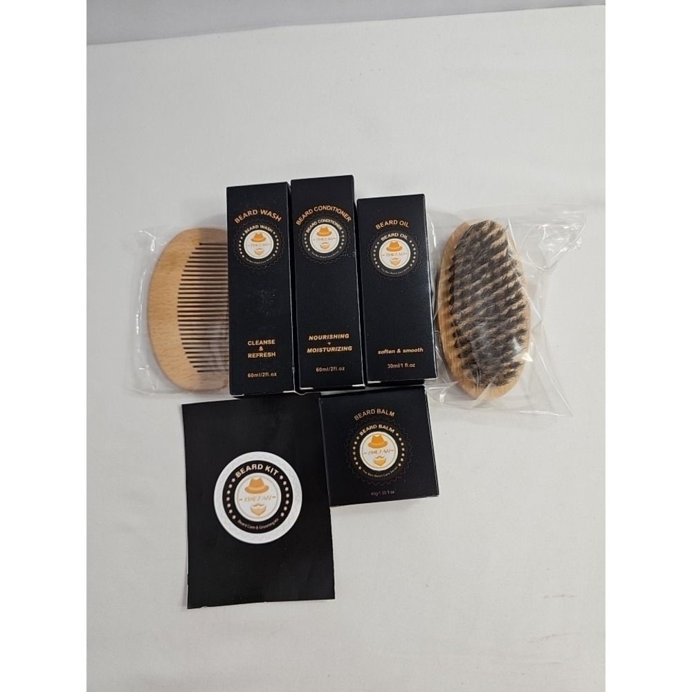 XIKEZAN Upgraded Beard Care And Growth Kit‎ - New, No Box